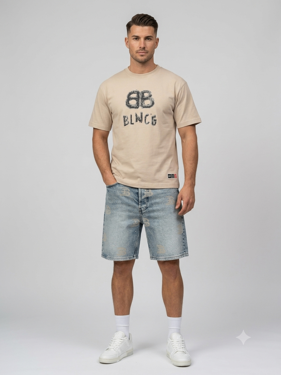 Tricou BB BLNCG Sand