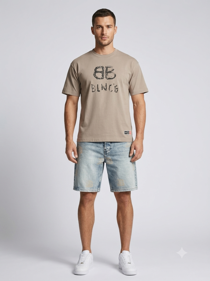 Tricou BB BLNCG Taupe